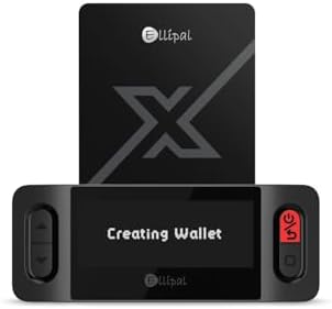 ELLIPAL X Card – Secure Air Gapped Crypto Cold Wallet for Bitcoin, Ethereum, NFTs & 10,000+ Tokens – Starter Accessory K