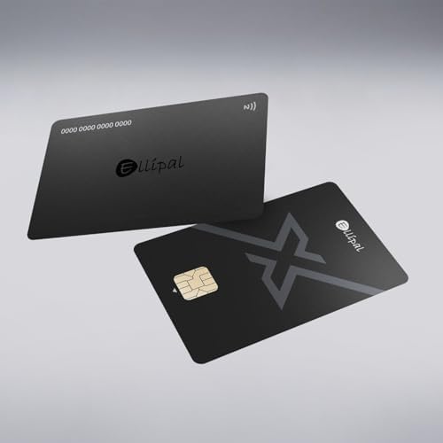 ELLIPAL X Card – Secure Air Gapped Crypto Cold Wallet for Bitcoin, Ethereum, NFTs & 10,000+ Tokens – Starter Accessory K